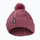 Winter hat Jack Wolfskin Pompom raisin