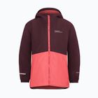 Children's 3-in-1 jacket Jack Wolfskin Iceland 3IN1 sunset coral