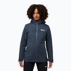 Women's 3-in-1 Jacket Jack Wolfskin Hunberg 3In1 midnight sky