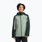 Women's rain jacket Jack Wolfskin Wildbound 2L green zinnia
