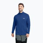 Men's trekking sweatshirt Jack Wolfskin Litestride Full Zip blue orchid