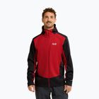 Men's softshell jacket Jack Wolfskin Skyvail siren red