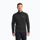 Men's fleece sweatshirt Jack Wolfskin Trail Half Zip black