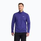 Men's fleece sweatshirt Jack Wolfskin Trail Half Zip glow ink