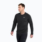 Men's long-sleeve trekking shirt Jack Wolfskin Trail black