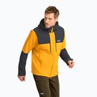 Men's wind jacket Jack Wolfskin Jasper burly yellow jw