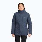 Women's 3-in-1 jacket Jack Wolfskin Hunberg 2 3IN1 midnight sky