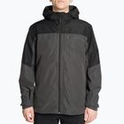 Jack Wolfskin men's 3-in-1 jacket Glaabach grey-black 1115291_6000_006