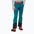 Jack Wolfskin men's Alpspitze blue-green ski trousers 1507511