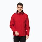Jack Wolfskin men's Stormy Point 2L rain jacket red 1111142
