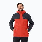 Jack Wolfskin men's Go Hike rain jacket red 1114051