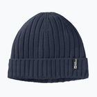 Jack Wolfskin Rib Knit winter beanie night blue