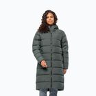 Jack Wolfskin women's Frozen Palace down coat slate green