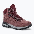 Jack Wolfskin women's trekking boots Refugio Prime Texapore Mid dark maroon