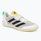 adidas The Total training shoes white and grey