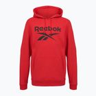 Men's Reebok Identity Big Logo Fleece Hoodie vecred/black
