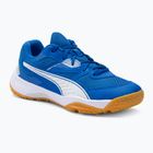PUMA Solarflash Jr II children's volleyball shoes blue and white 106883 03