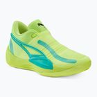 Men's basketball shoes PUMA Rise Nitro fast yellow/electric peppermint