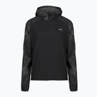 Women's running jacket PUMA Run AOP Favorite Woven black/grey