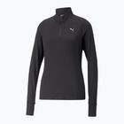 Women's running sweatshirt PUMA Run Favorite 1/4 Zip puma black