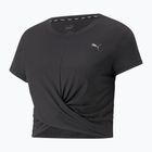Women's yoga t-shirt PUMA Studio Yogini Lite Twist black 523164 01