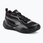 Men's basketball shoes PUMA Playmaker Pro Trophies puma aged silver/cast iron/puma black