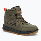 Kappa Shab Fur army/black children's shoes
