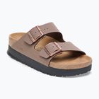 Slides BIRKENSTOCK Arizona Flex Platform Birko-Flor mocca