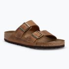BIRKENSTOCK Arizona LEOI Regular cognac flip-flops