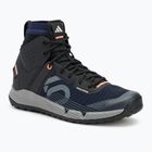 Men's platform cycling shoes adidas FIVE TEN Trailcross Mid Pro legend ink/grey three/coral fusion