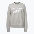 Women's sweatshirt Reebok Identity Big Logo Fleece Crew medium grey heather
