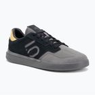 Men's adidas FIVE TEN Sleuth core black/charcoal/oat platform cycling shoes