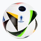 adidas Fussballiebe Trainig Euro 2024 football white/black/glow blue size 5