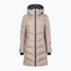 Women's insulated coat BOGNER FIRE+ICE Aenny 3 hazelnut