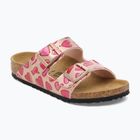 Children's slides BIRKENSTOCK Arizona Birko-Flor Narrow electric metallic copper hearts