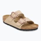 Children's slides BIRKENSTOCK Arizona Flowers Kids Birko-Flor sandcastle