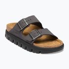 Slides BIRKENSTOCK Arizona Chunky Birkibuc velvet gray