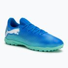 PUMA Future 7 Play TT football boots hyperlink blue/mint/puma white