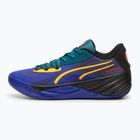 Men's basketball shoes PUMA All-Pro Nitro Crowd Craze lapis lazuli/cold green/puma black