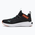 PUMA Softride Enzo NXT Jr children's shoes puma black / jade frost