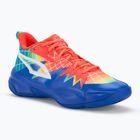 PUMA Genetics Marcus Smart men's basketball shoes royal sapphire/red blast