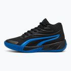 Children's basketball shoes PUMA Court Pro JR puma black/puma team royal