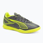 PUMA men's football boots Ultra 5 Play IT matte aged silver/yellow alert/puma aged silver