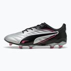 Men's football boots PUMA King Pro FG/AG puma silver/puma black/sun struck/puma white