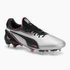 Men's football boots PUMA King Ultimate MxSG puma silver/puma black/sun struck/puma white