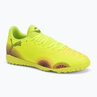 Men's football boots PUMA Future 8 Play TT yellow alert/ puma black/ sun struck