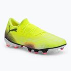 Men's football boots PUMA Future 8 Match Low FG/AG yellow alert/ puma black/ sun struck