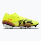 Men's football boots PUMA Future 8 Match FG/AG yellow alert/puma black/sun struck