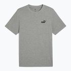 Men's T-shirt PUMA ESS Small No. 1 Logo Tee medium gray heather