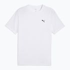 Men's PUMA ESS Small Logo Poly Tee puma white